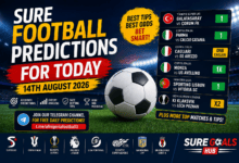 Sure Football Prediction for Today Friday 14th August 2026