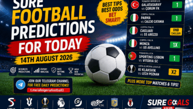 Sure Football Prediction for Today Friday 14th August 2026