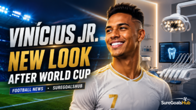 Vinicius Jr new look after cosmetic procedure following the World Cup
